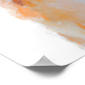 Kat met schilderwerk poster (Hoek)