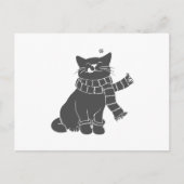 Kat met schoonheid - Kies achtergrondkleur Briefkaart (Voorkant)