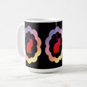 Kat met schroefdop - koffiemok (Voorkant links)