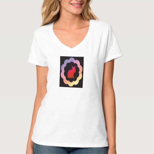 Kat met schroefdop - t-shirt (Voorkant)