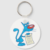 Kat met Sleutelhanger voor vereisten (Achterkant)