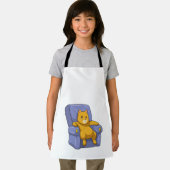 Kat met Sofa Schort (Insitu)