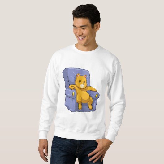 Kat met Sofa Trui (Voorkant volledig)