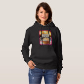 Kat met Sparkler Cupcake Hoodie (Voorkant volledig)