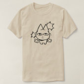 kat met sterren t-shirt (Design voorkant)