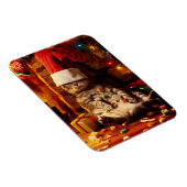 Kat met stop op kop magneet (Rechterzijde)