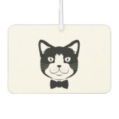 Kat met Stropdas Luchtverfrisser (Voorkant)