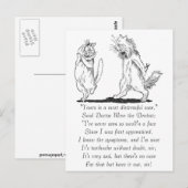 Kat met tandpijn Bezoek Dentist Briefkaart (Voorkant / Achterkant)