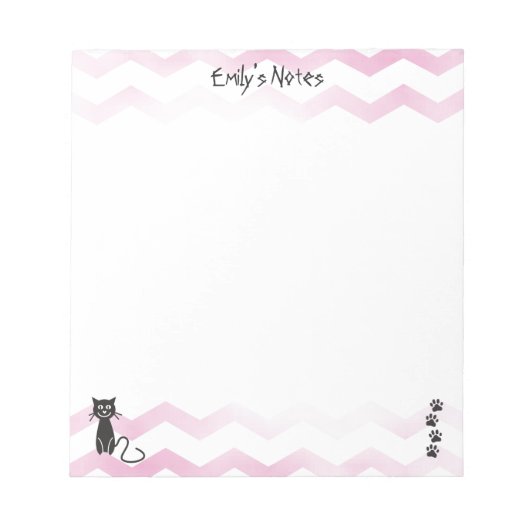 Kat met thema Notitieblok (Voorkant)