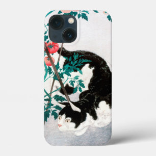 Kat met Tomato Plant (1931) van Hiroaki Takahashi Case-Mate iPhone Case