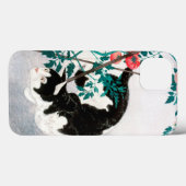 Kat met Tomato Plant (1931) van Hiroaki Takahashi Case-Mate iPhone Case (Achterkant (horizontaal))