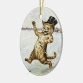 Kat met Top Hat & Cane · Louis Wain · Ornament (Links)