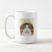 Kat met ventilator Pet Koffiemok (Links)