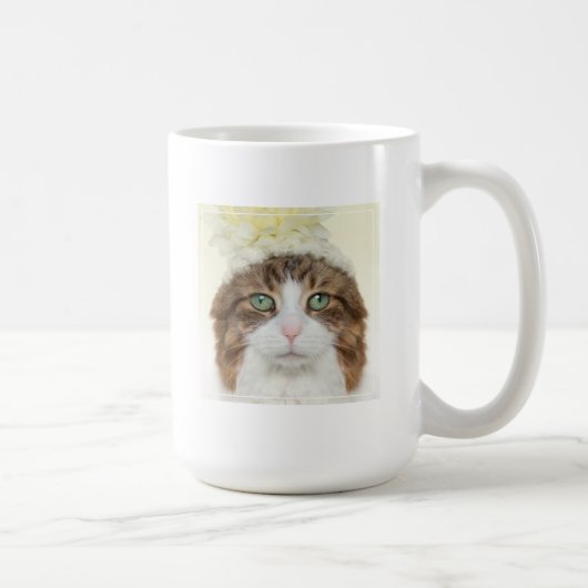 Kat met ventilator Pet Koffiemok (Rechts)
