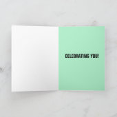 KAT MET VERJAARDAGSTAART GROTE VERJAARDAGSKAART KAART (Binnen)