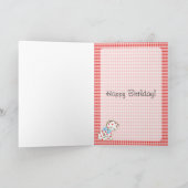  Kat met vogeldag Kaart (Binnen)