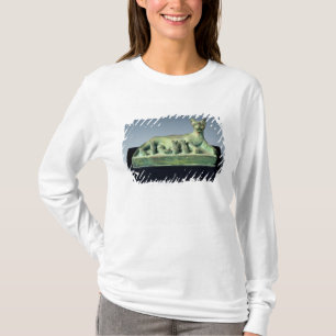 Kat met zijn kittens t-shirt