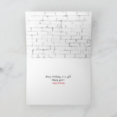 Kat met zwarte Tulpen, op zaterdag Kaart (Binnen)