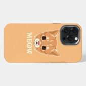 Kat Miauw  iPhone Hoesje (Achterkant horizontaal)