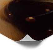 Kat middeleeuwse ridder poster (Hoek)