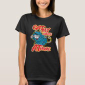 Kat mijn karate thuis t-shirt (Voorkant)