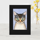 Kat mist je kaart (Gele Bloem)