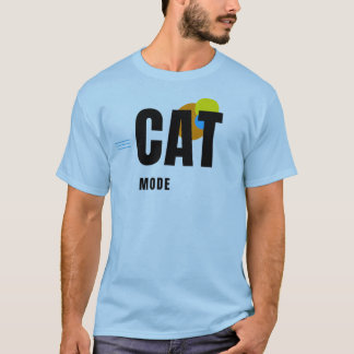 KAT MODE | Modern Grafisch Ontwerp voor Kattenlief T-shirt