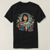 Kat Moeder 5 T-shirt (Design voorkant)