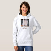 Kat Moeder As En Aangepaste Bruine Tekst Aangepast Hoodie (Voorkant volledig)