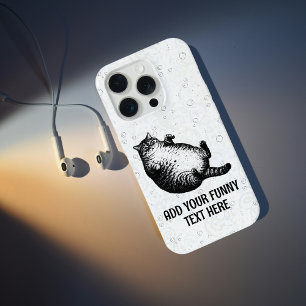 Kat moeder ben ik, maar huid en botten voor katten iPhone 15 pro case