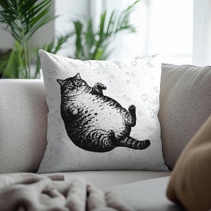 Kat moeder ben ik, maar vel over been voor kattenl kussen