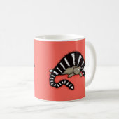 Kat Moeder beschermt haar Cute Kat Kind Koffiemok (Voorkant rechts)