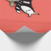 Kat Moeder beschermt haar Kat Cadeaupapier (Hoek)