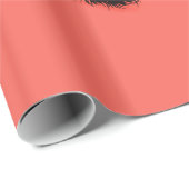 Kat Moeder beschermt haar Kat Cadeaupapier (Rol Hoek)