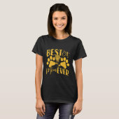 Kat Moeder BSTE KAT MOEDER OOIT Rozen Tuin Grappig T-shirt (Voorkant volledig)