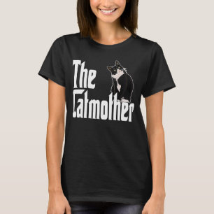 Kat Moeder De Catmother Gek Kat Mama 2 T-shirt