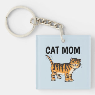 KAT MOEDER ginger  Sleutelhanger