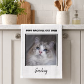 Kat Moeder Huisdier Foto Beste Kat Ooit Theedoek