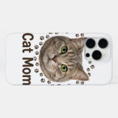 Kat Moeder iPhone 16 Pro Max Hoesje (Achterkant horizontaal)