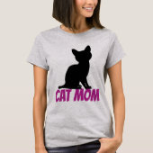 KAT MOEDER KITTEN T-SHIRTS SCHATTIGE (Voorkant)