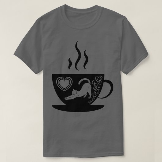 Kat moeder koffie 200 t-shirt (Design voorkant)