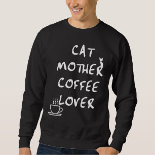 Kat moeder, koffie trui