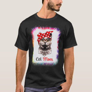 Kat Moeder Liefde R Vader Jongen Meisje Tie Dye B T-shirt