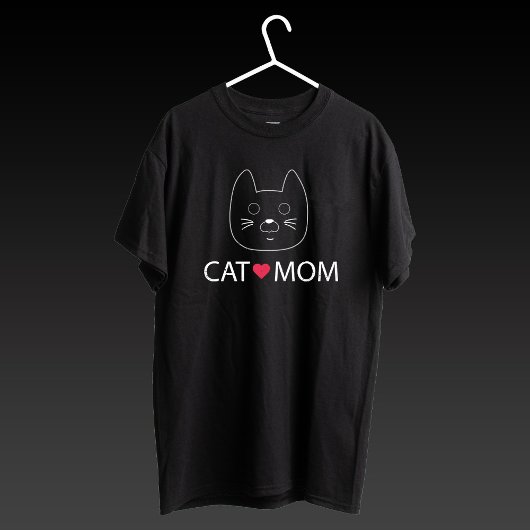 Kat Moeder Liefhebber Moeder Mam Kat Schattige Fun T-shirt