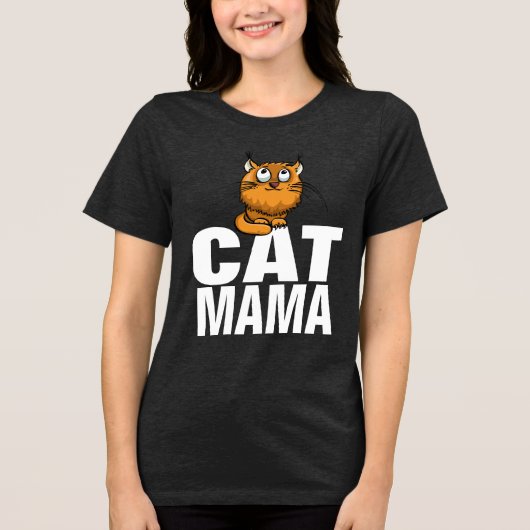 KAT MOEDER MAMA T-SHIRT (Voorkant)