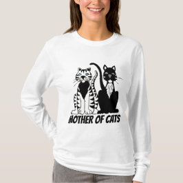 KAT MOEDER (MOEDER VAN KATTEN) T-shirts