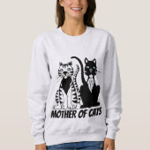 KAT MOEDER (MOEDER VAN KATTEN) T-shirts (Voorkant)