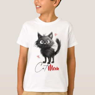 Kat Moeder Moederdag Cadeaus T-shirt