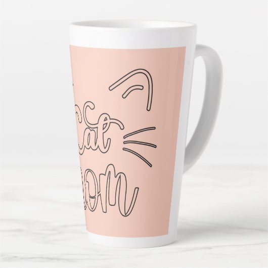 kat moeder mok (Rechterhoek)