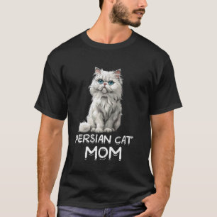 Kat Moeder PERSIAANSE KAT MOEDER Kat Liefhebbers P T-shirt